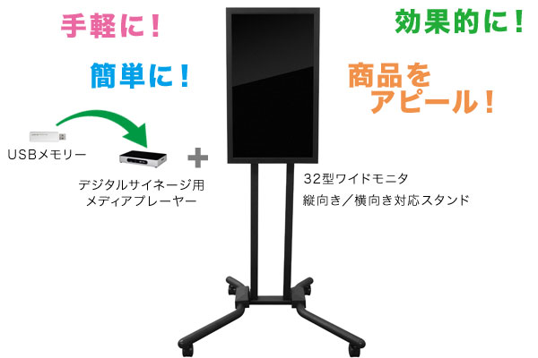ハイビジョンサイネージ
